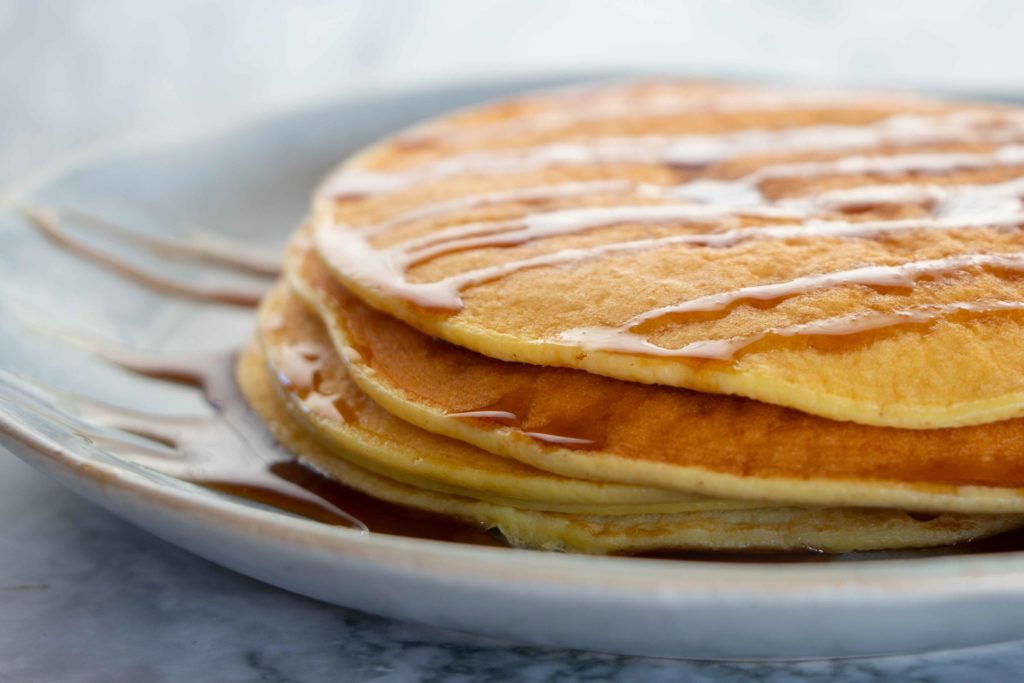 pannenkoeken met Hüttenkäse