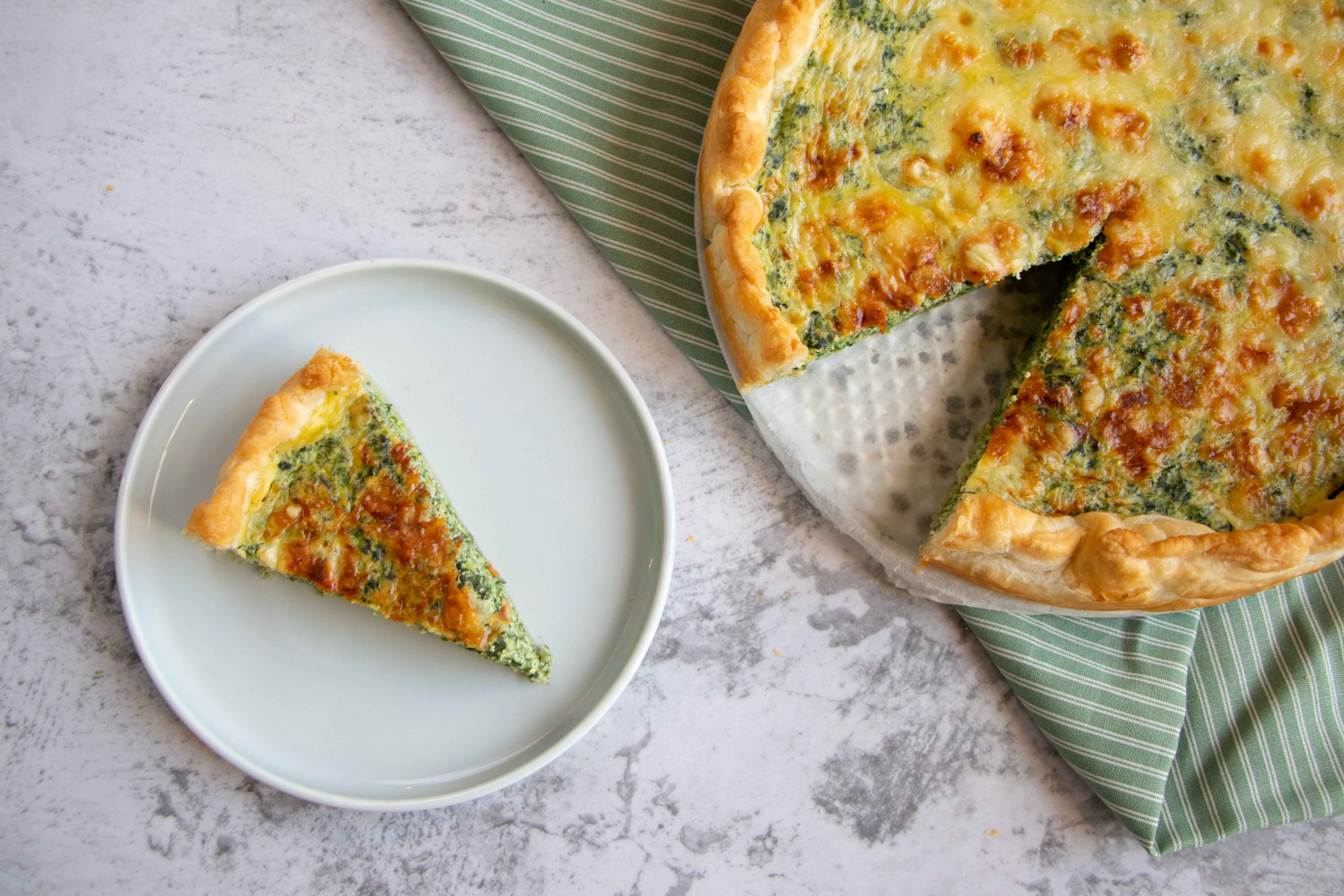 Quiche met ricotta
