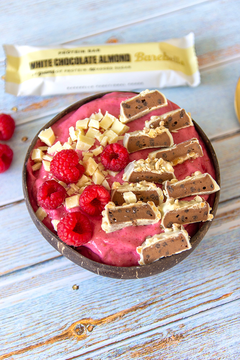 Smoothiebowl met frambozen