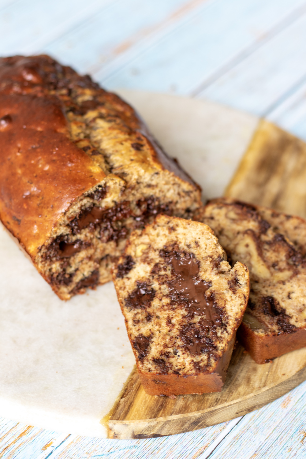 bananenbrood met chocola